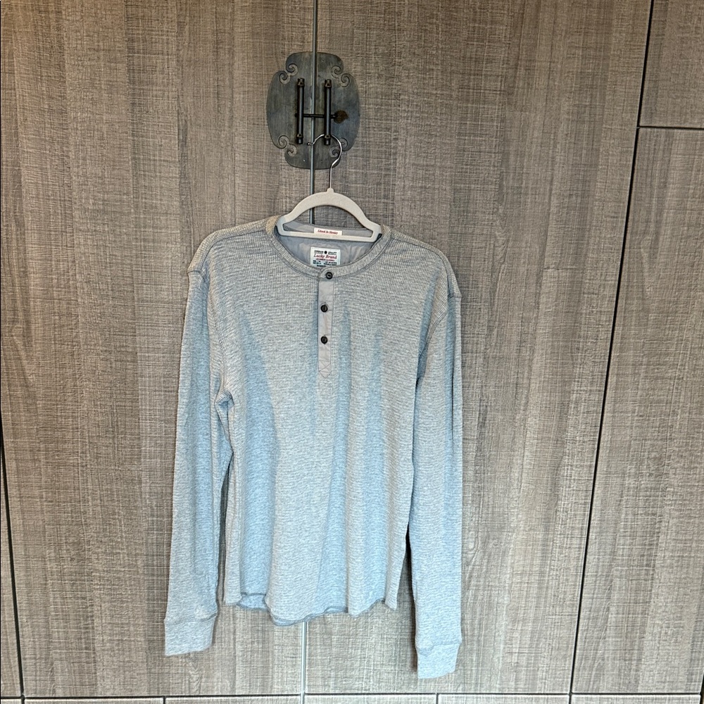 Lucky Brand Thermal Henley Shirt